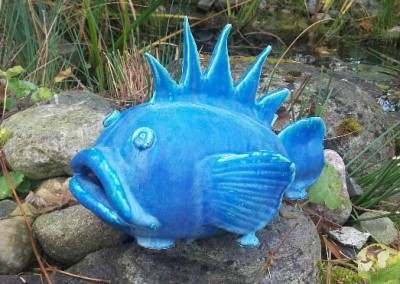 Gartenfiguren Ton, S.Jung a